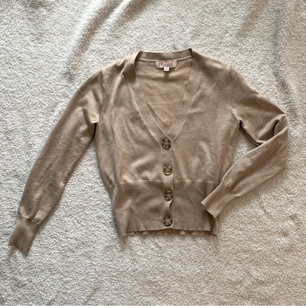 Philosophy Cardigan Sweater